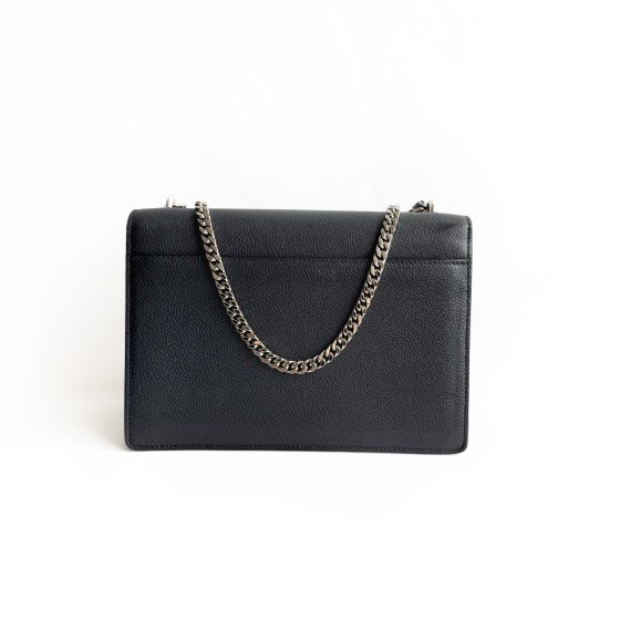 Saint Laurent Monogram Kate Chain Bag in Grained Leather